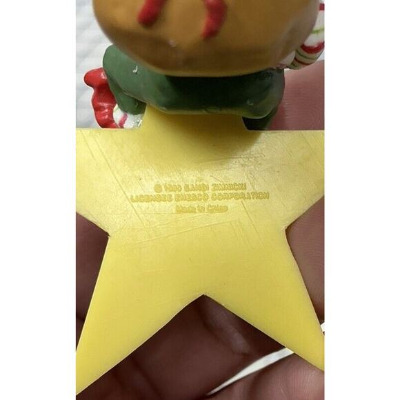 VTG 1989 Enesco Treasury Christmas Tree Ornament "Sparkles" Elf # 561843 NEW - Picture 4 of 8